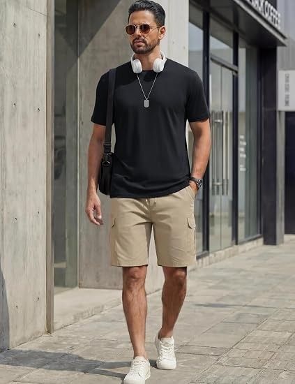 Immagine di Black Short Sleeve T-Shirt 2